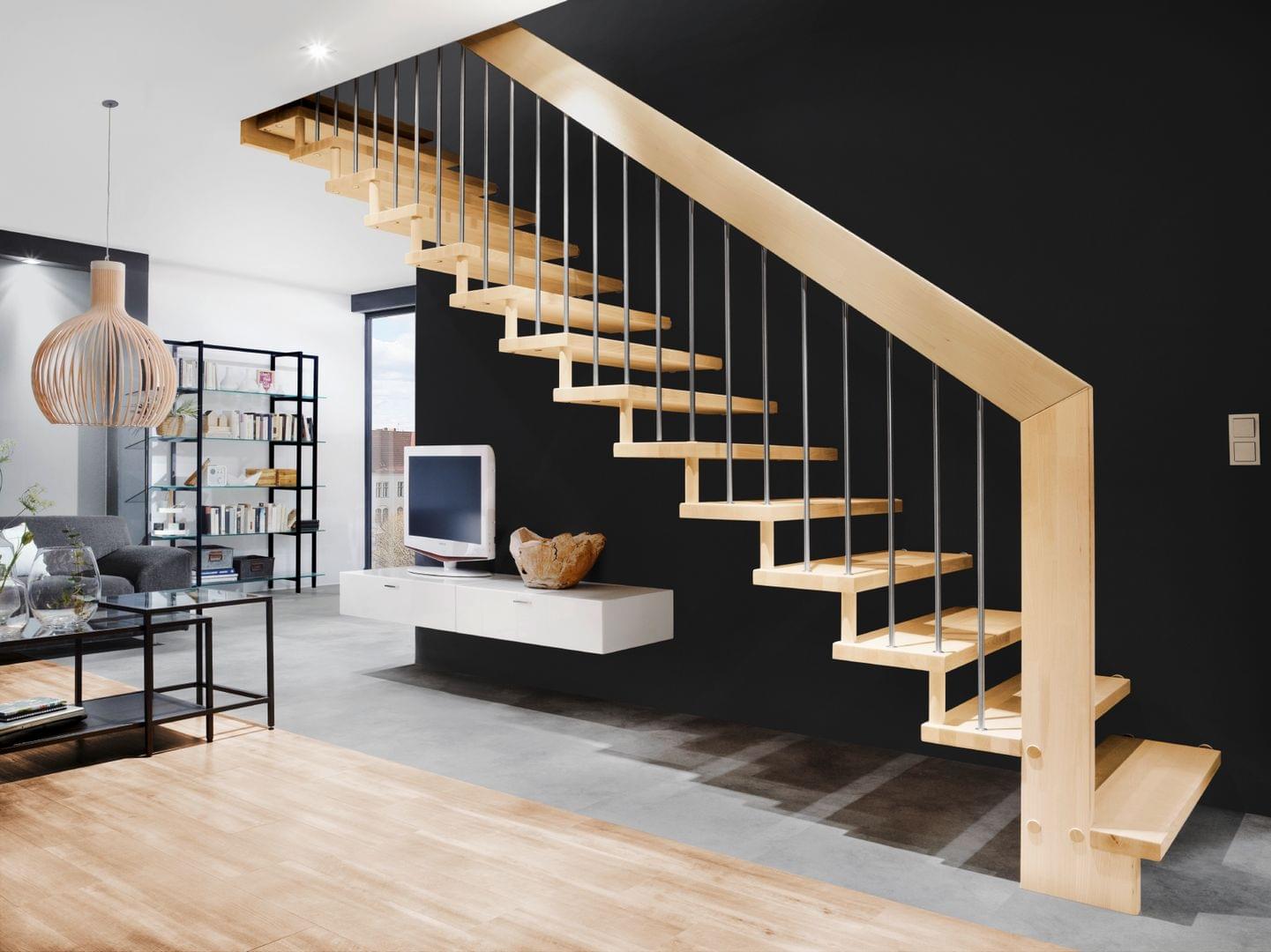 gerade Systemtreppe