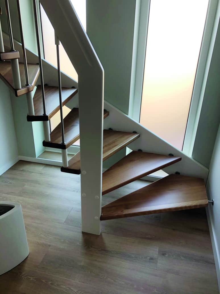 Treppenrenovierung oder Trappentausch von arcus Treppen